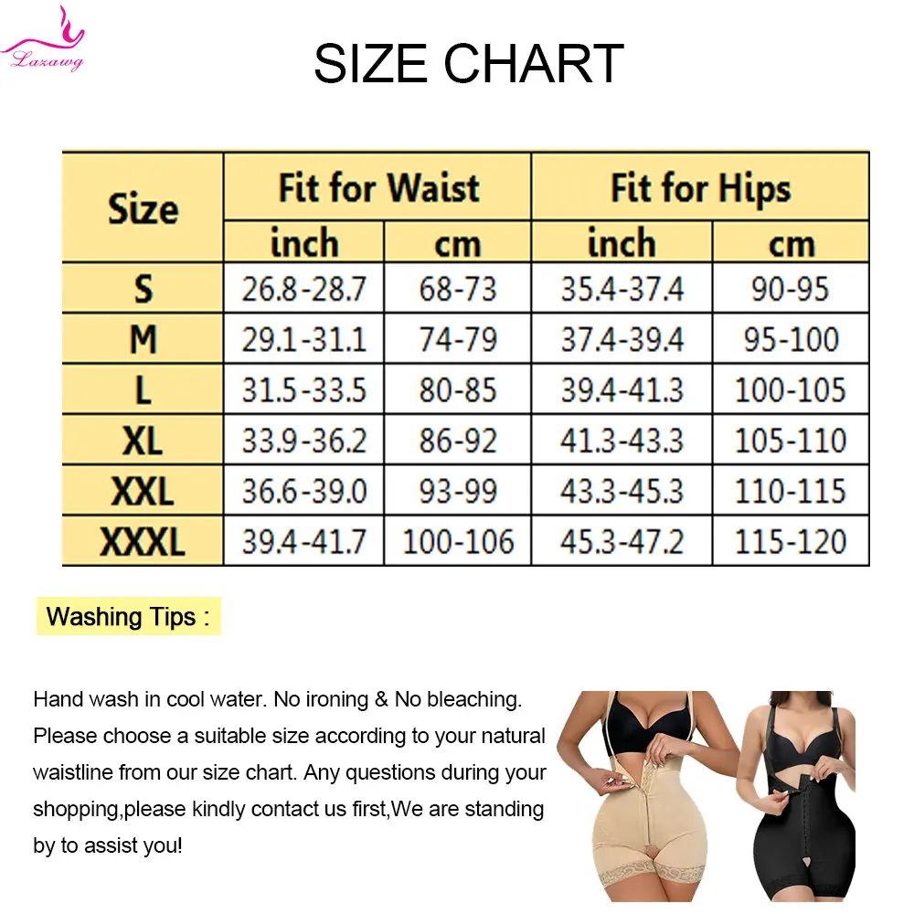 LAZAWG Bodysuit Shapewear Women Compression Body Suits Thigh Slimmer Abdomen Shapers Corset Open Crotch Shapewear Belly Sheath