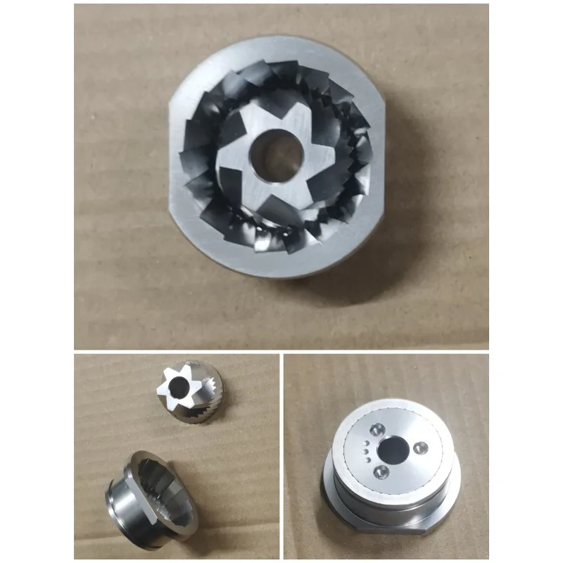 For Delong Automatic Stainless Steel Grinding Core 5 Core/six Star/seven Star Coffee Machine Grinding Disc Sharpener Disc