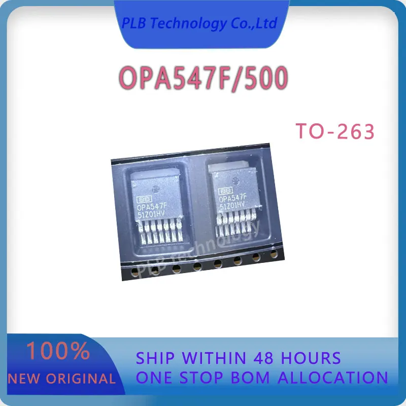 OPA547 OPA547F OPA547F/500 TO-263 High-Voltage High-Current Op Amp with shutdown capability