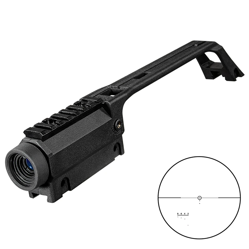 

Fire Wolf Tactical rifle scope 3.5X20 G36 long scope for MP5 Metal Sight Weaver Rail Scope Mount Base Handle for hunting