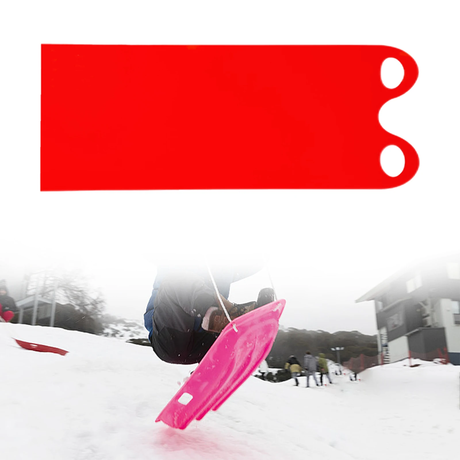 Snow Sled Flying Carpet Winter Toy Portable Rolling Snow Sledding Equipment Sledge Sand Sled Snow Board Mat Skiing Pad Snowboard