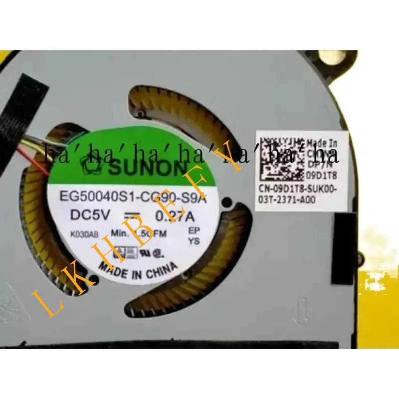 

” Laptop cpu cooling fan cooler for Latitude 7400 2-in-1 09D1T8 EG50040S1-1C260S9A DC28000PQS0 WG4KN WG4KN