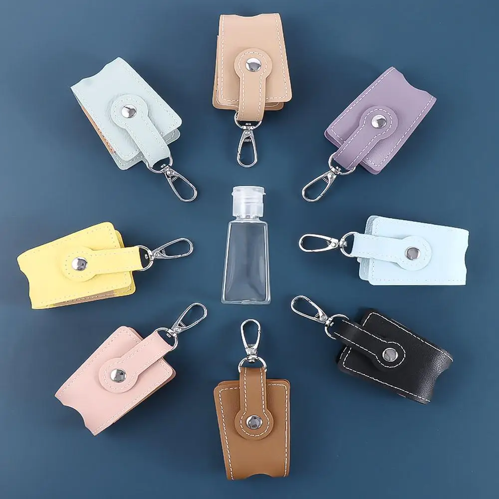 Brelok do kluczy Butelka podróżna z klapką Butelka z butelką Brelok do kluczy Butelka z płynem do dezynfekcji rąk Pojemniki wielokrotnego użytku Butelki wielokrotnego użytku