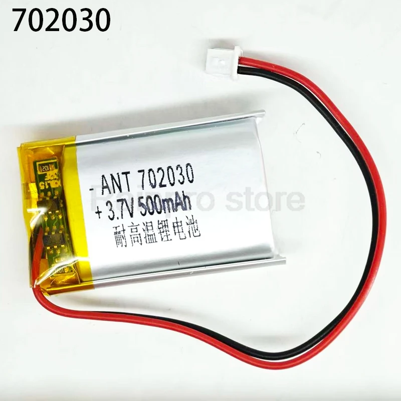 1PCS 3,7 V 702030 Polymer Lithium-Batterie 3,7 V 400mAh Für Bluetooth Lautsprecher MP3 Punkt Lesen Stift wiederaufladbare