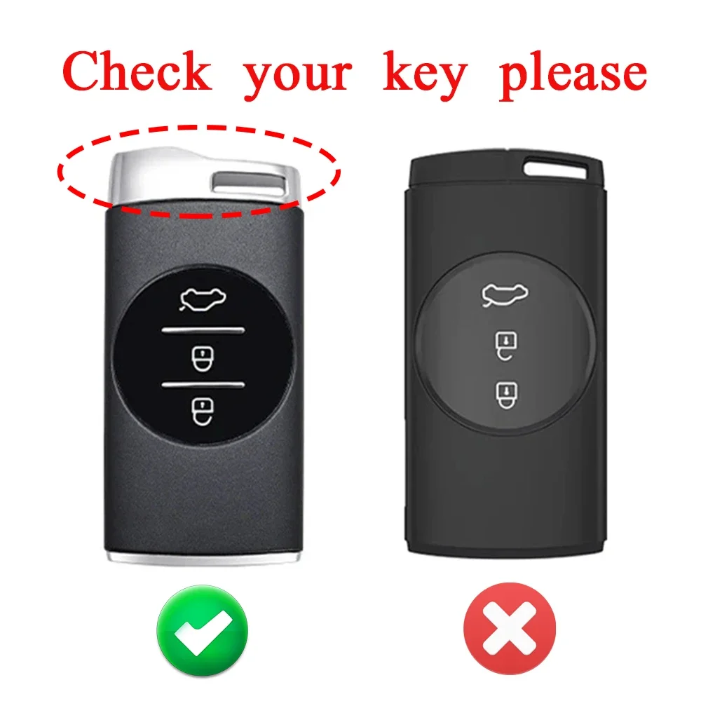 For Chery Tiggo 7 Pro 8 Pro Exeed Tiggo 2 3x Arrizo 5 Pro Gx 5x EQ7 Tiggo 4 TPU Remote Car Key Cover Case Car Accessories