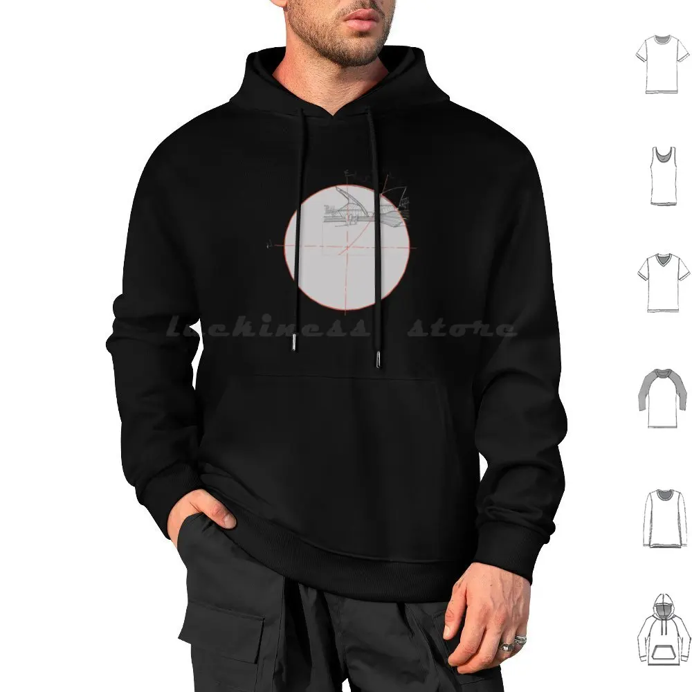 Sydney Opera House Study Hoodie cotton Long Sleeve Sydney Opera House Study