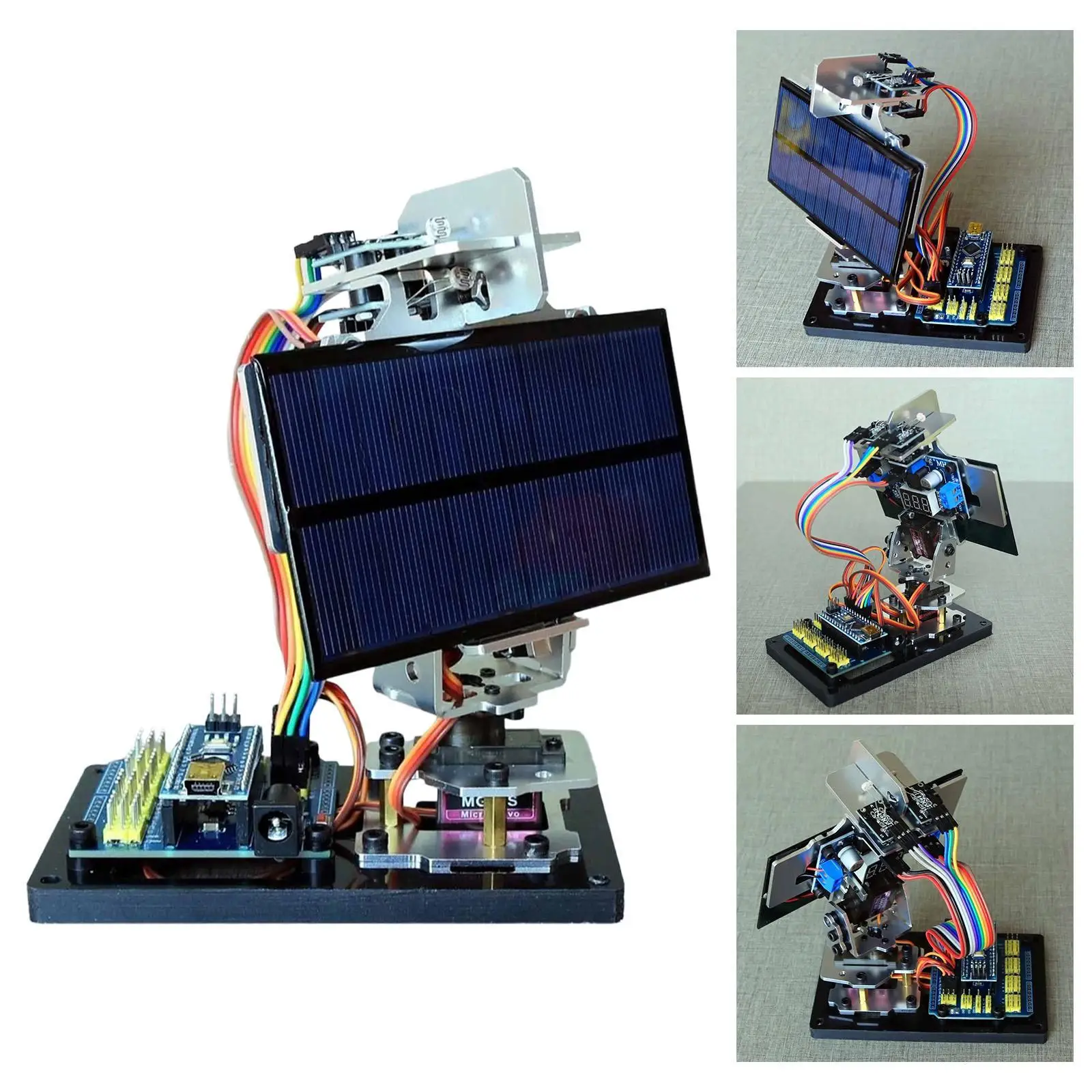 

DIY Smart Solar Tracking Equipment Science Experiment Kits Easy Assembled Stem Toys for Home
