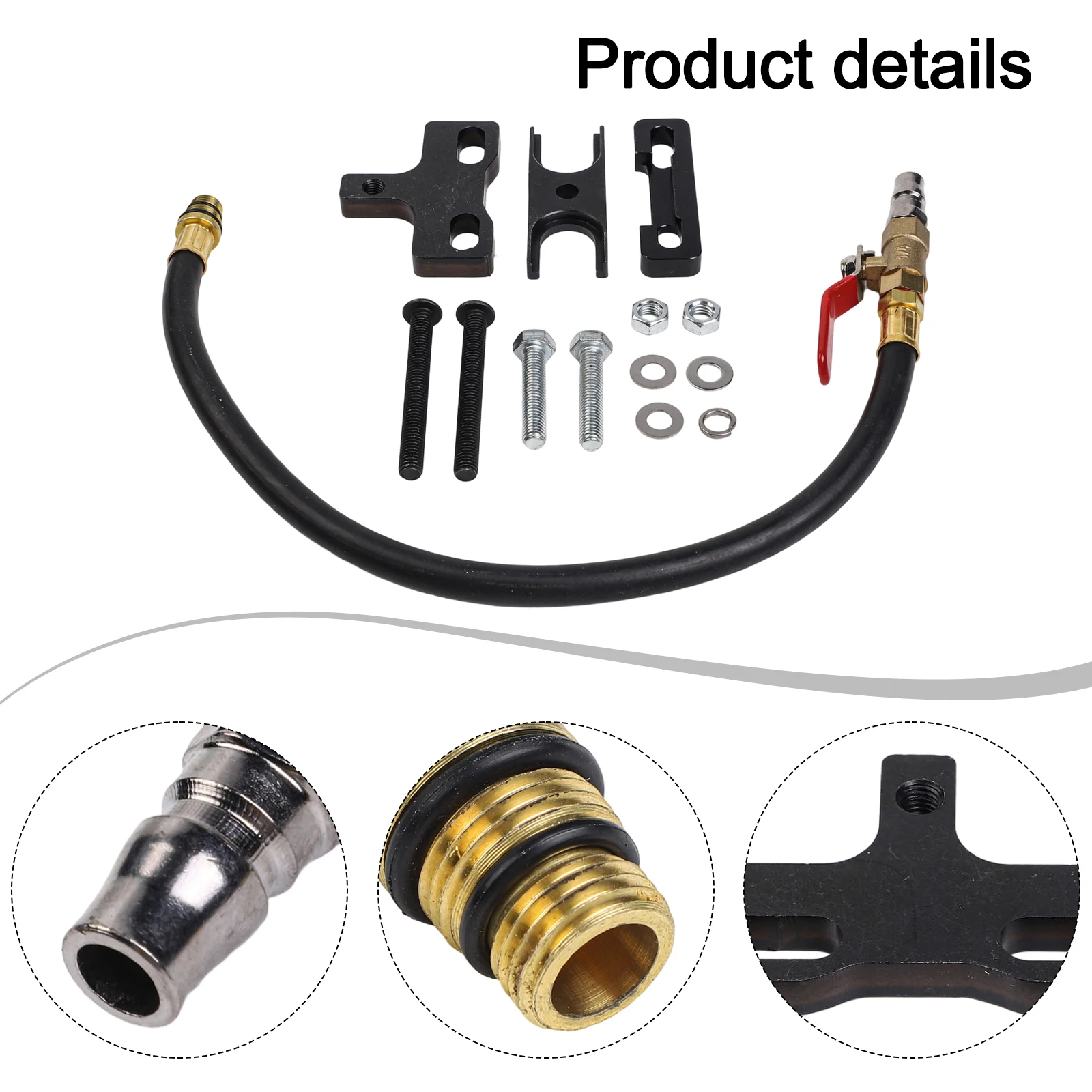 Automotive Maintenance Compression Machine Flexible Hose For Car Car As Shown In The Picture Easy Installation Iron Construction