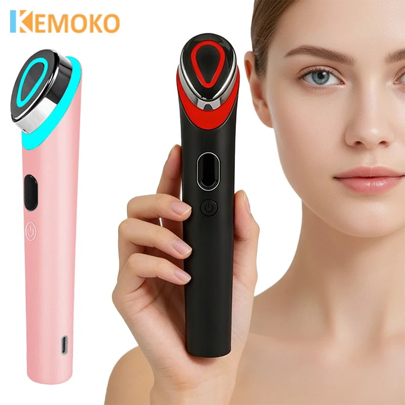 

7 Colors EMS Microcurrent Facial Massager Face Neck Red Light therapy Wand Skin Care Anti Wrinkle Lifting Beauty Device Home Use