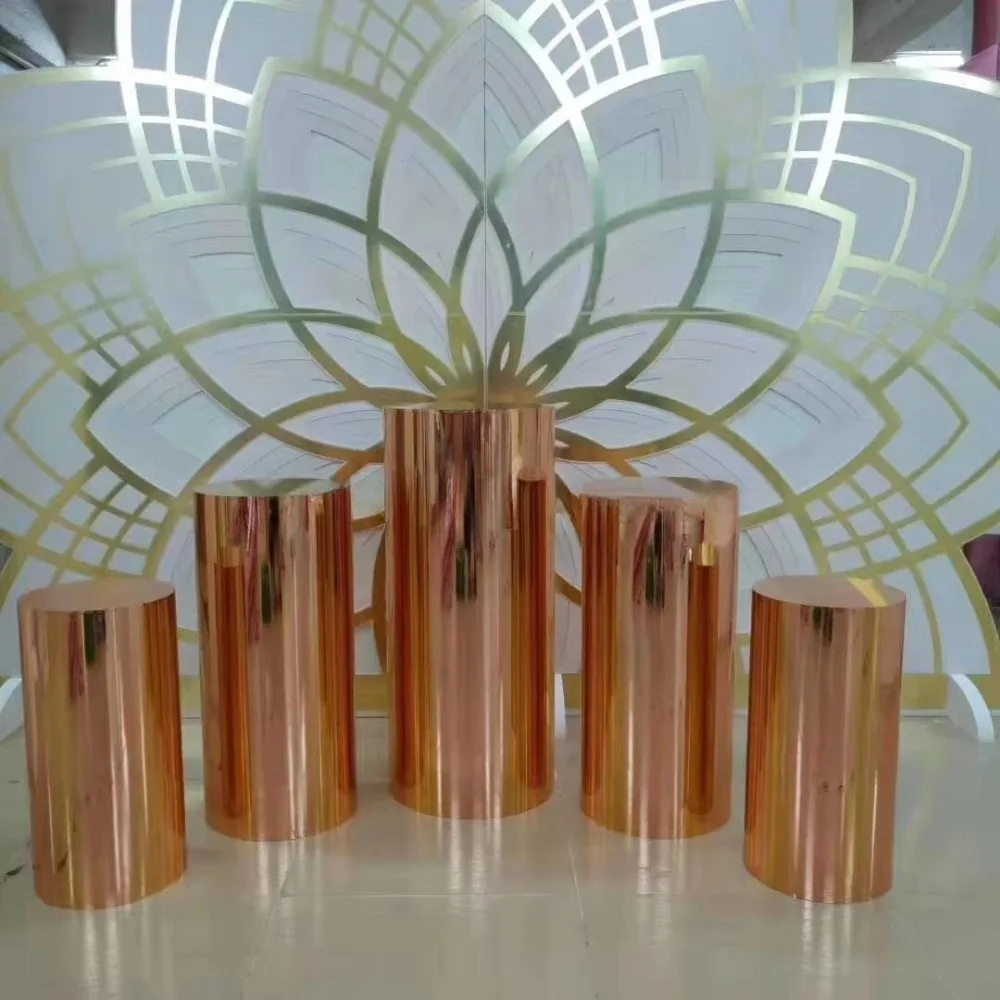 

Wedding decoration rose gold pad