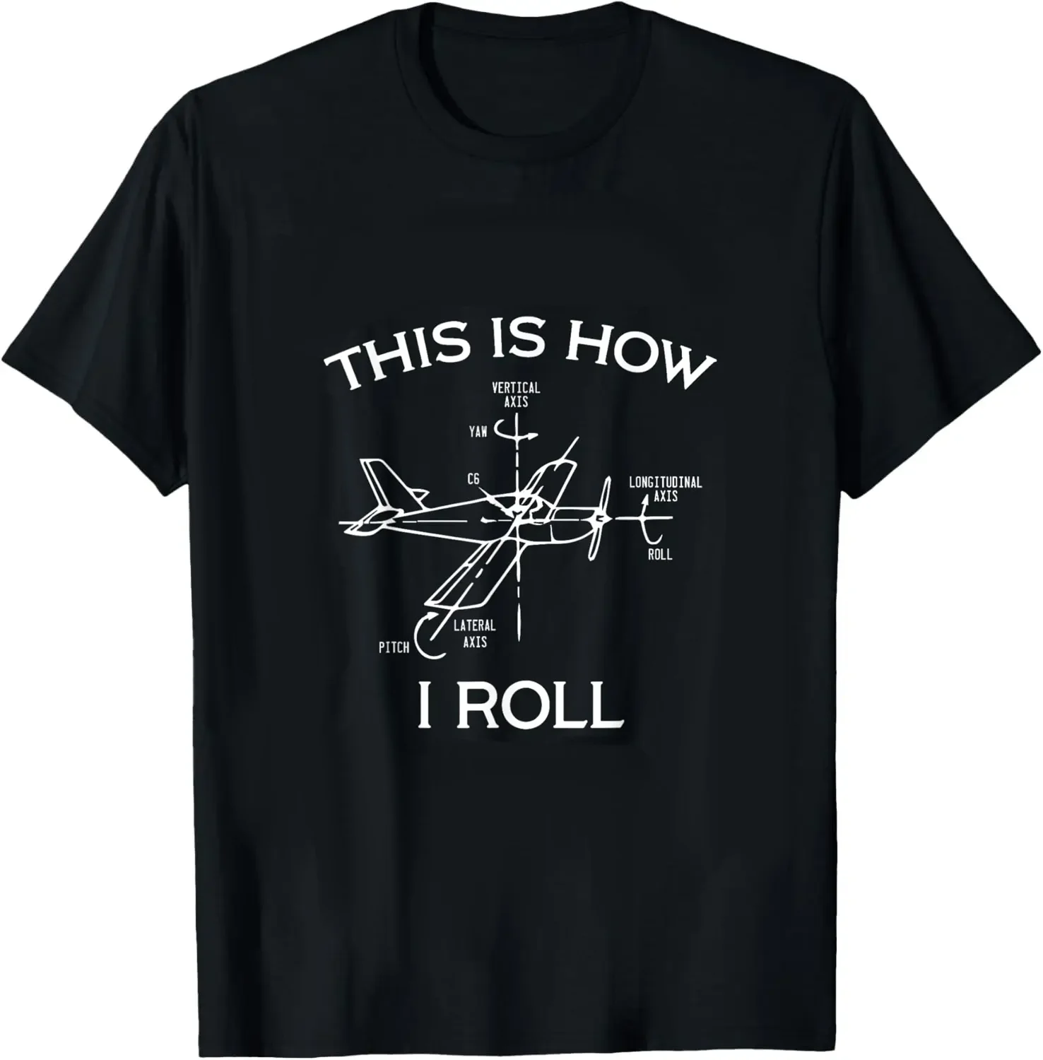 This Is Like A Fun Print Women's Tee A Pilot Flying An Airplane Image Fashion Graphic Tee Summer Streetwear Y2K Style Women Tee