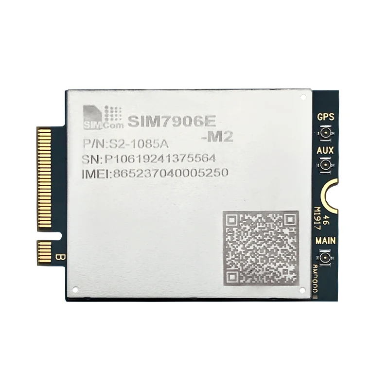 

SIMCOM SIM7906E SIM7906E-M2 Multi-Band LTE CAT6 Multi-Band LTE-FDD/LTE-TDD/HSPA+ module B1/B3/B5/B7/B8/B20/B28/B32/B38/B40/B41