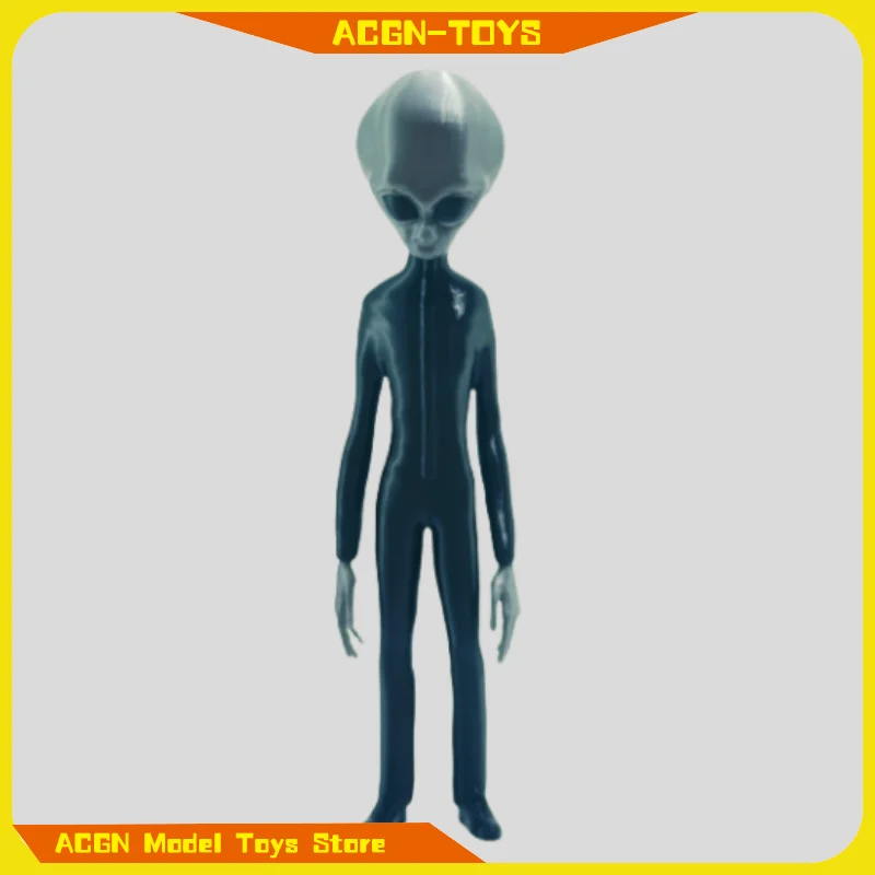 Mainan Figur Aksi Alien Manusia Masa Depan Asli Asli Mainan Anak-anak Mainan Hadiah Ornamen Anime Patung Detail Kualitas Tinggi Alien