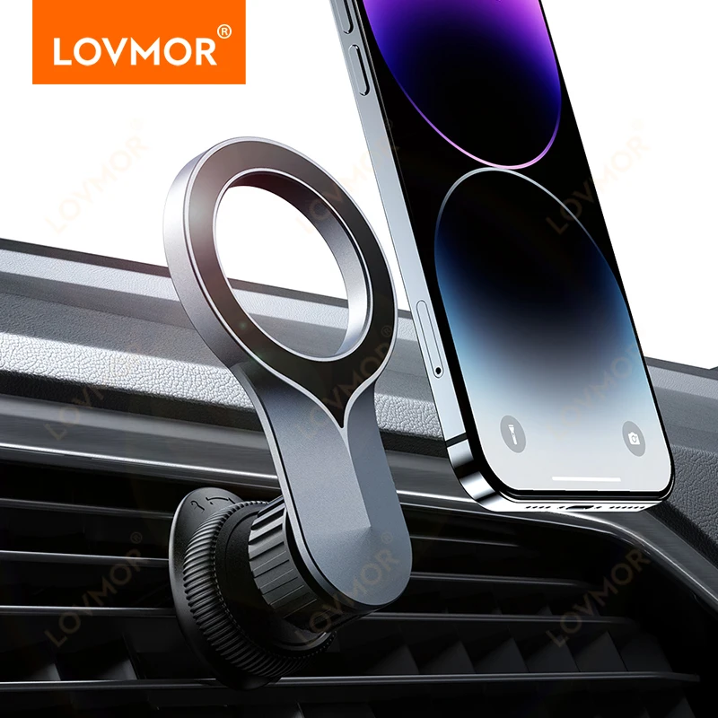 MagSafe Magnetic Phone Holder Car Mount Phone Mount Holder for Car Vent Hands Free iPhone Car Holder Mount for iPhone 14 13 12