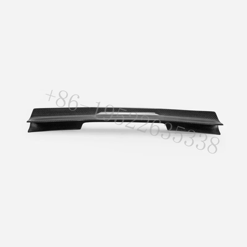 for Honda  Civic TYPE R EP3  Carbon Fiber Single Roof Rear Spoiler High Gloss Finish (OE Compatible)