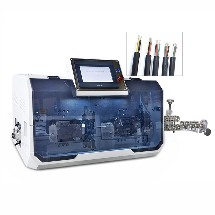 

Automatic Wire Harness Manufacturing Equipment-Wire Cutting Stripping and Twisting Machine for Harness Production