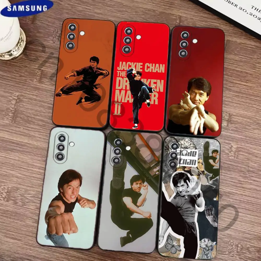 

J-Jackie C-Chan Phone Case for Samsung Galaxy S21 22 23 Ultra Plus S24 25 26 FE Lite TPU Protector
