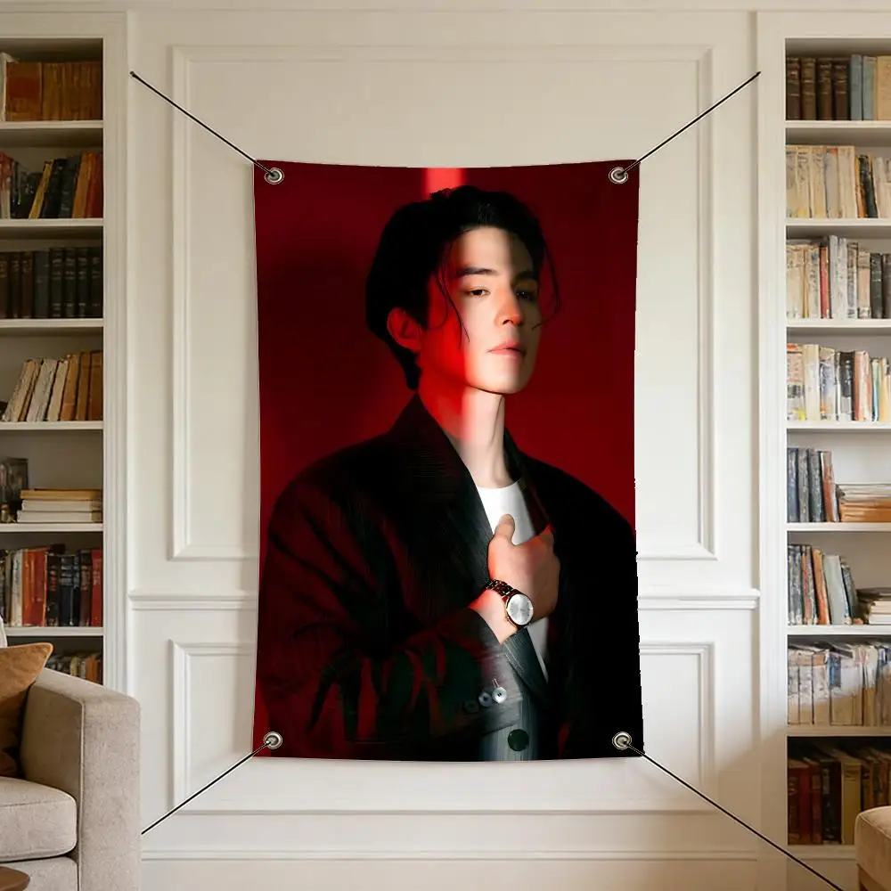 Celebrity L-Lee Dong Wook Flags Warm Home Flag mit 4 Ösen, knitterfrei, für drinnen und draußen