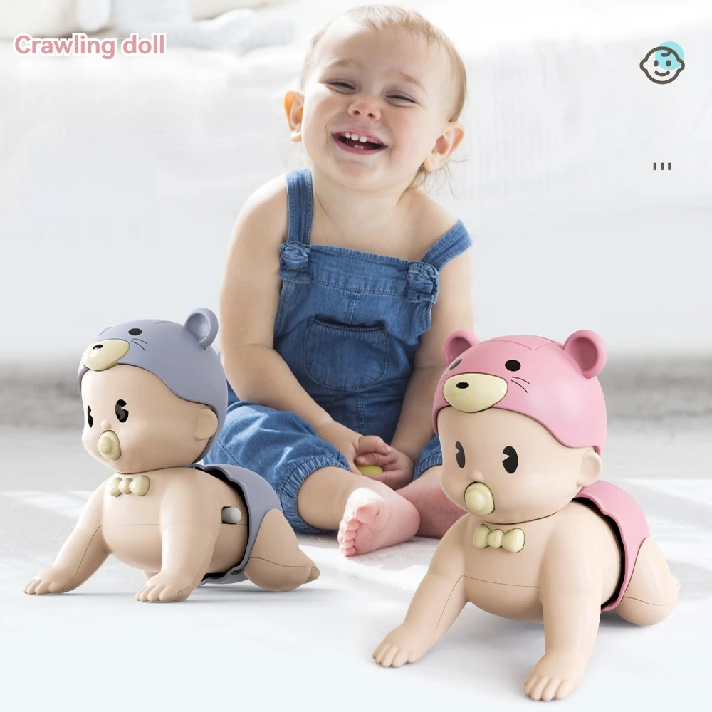 Electric Crawling Doll Toy, Singing Songs Crawling Electric Toy, Learning Exercise Toys