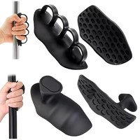 Weight Lifting Grips Gym Hand Grips Lightweight Sturdy Fingerless For Bodybuilding Crossfit Training Fitness Non-Slip Design