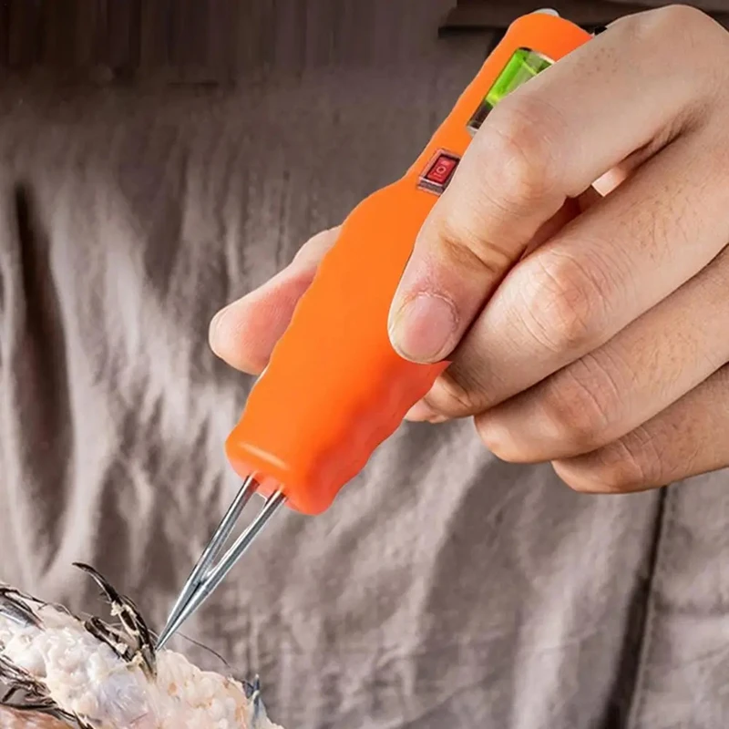 Electric Plucker Chicken Electric Quick Chicken Feathers Plucker Handheld Hygienic Electric Feathers Removal EU Plug