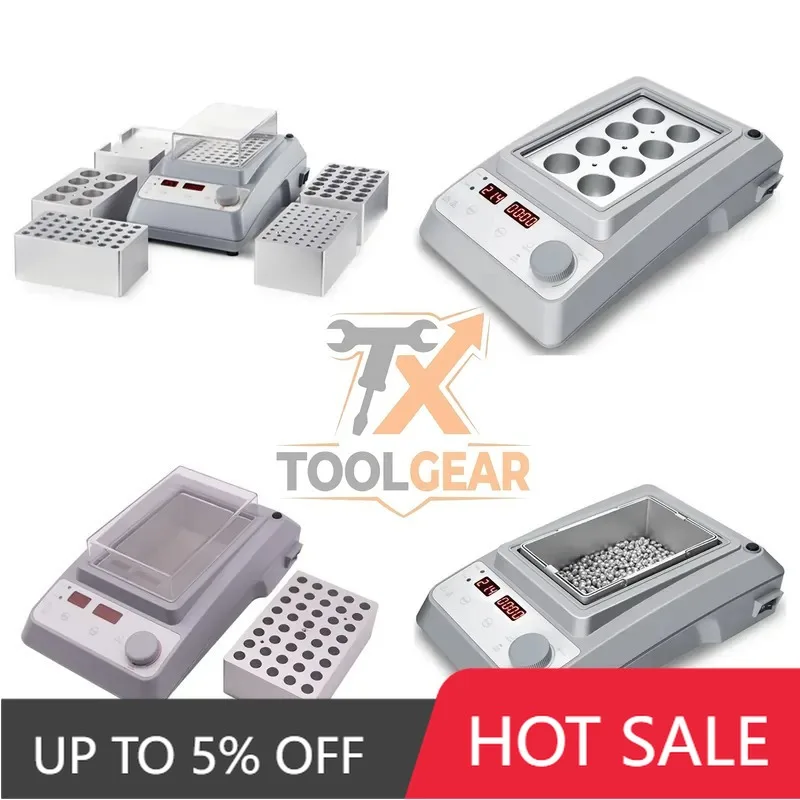2026hotsale* Mini Dry Bath Lab Thermostatic Devices Plasma Gel Machine With 0.2ml -50ml Heating Block Dry Bath