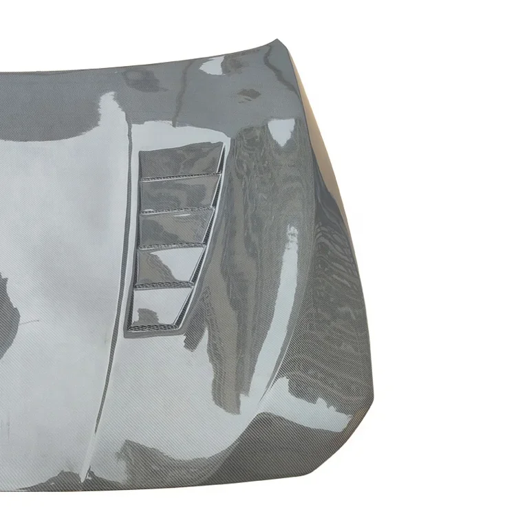 Real Carbon Fiber Car Bonnet Hood for  M5 F10  Upgrade V Style Car Engine Cover Body Parts Auto Accessories