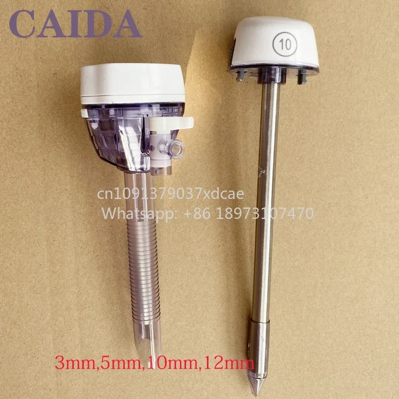 2026 NEW 3/5/10/12mm Disposable Trocar Laparoscopic Surgical Trocar Disposable Sterile Invisible Trocar For Training