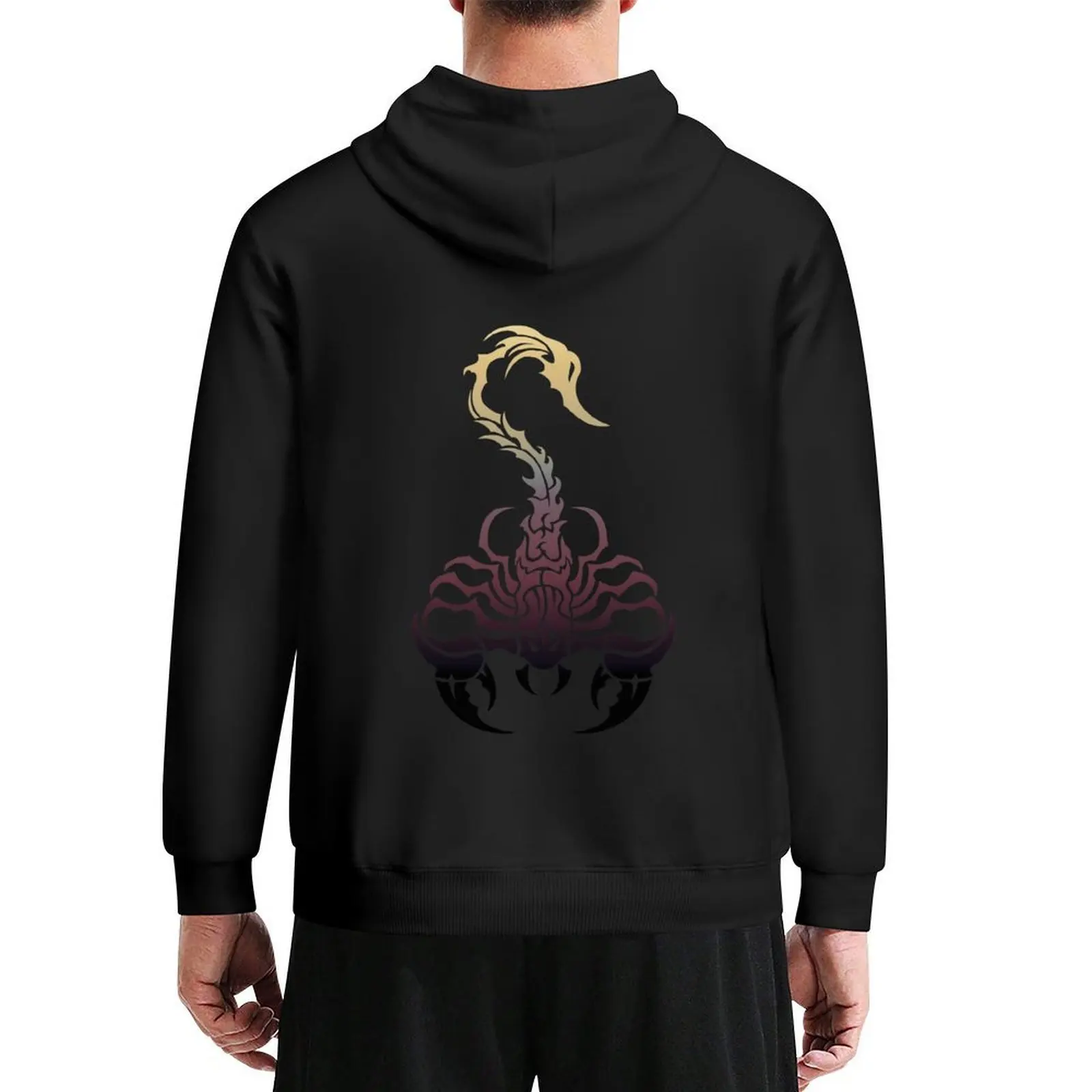 

Scorpio, animal tribal print, scorpion zodiac sign, celtic design Hoodie graphic t shirts men clothes for men men hoodie