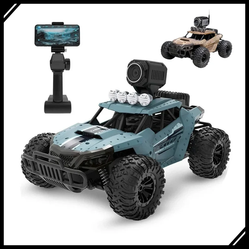 

1:16 Радиоуправляемый автомобиль с камерой 720P HD FPV, высокоскоростной гоночный автомобиль с дистанционным управлением, электрический дрифт-игрушечный автомобиль для детей, подарки для мальчиков