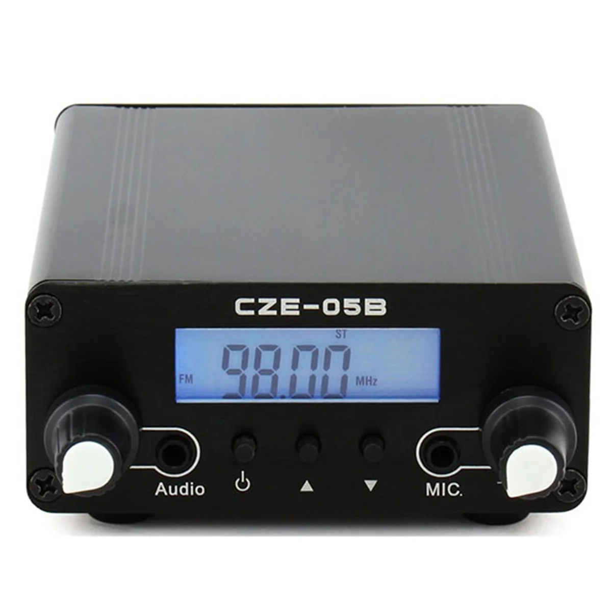 Estación de transmisión de radio con transmisor FM estéreo PLL popular CZE-05B 100/500MW