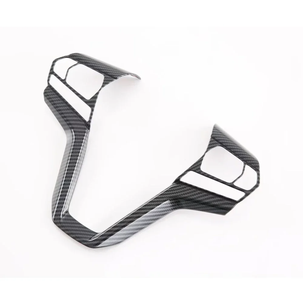 For Isuzu MU-X MUX Car Accessories Steering Wheel Cover Trim Auto internal Stickers 2023 2024 2025