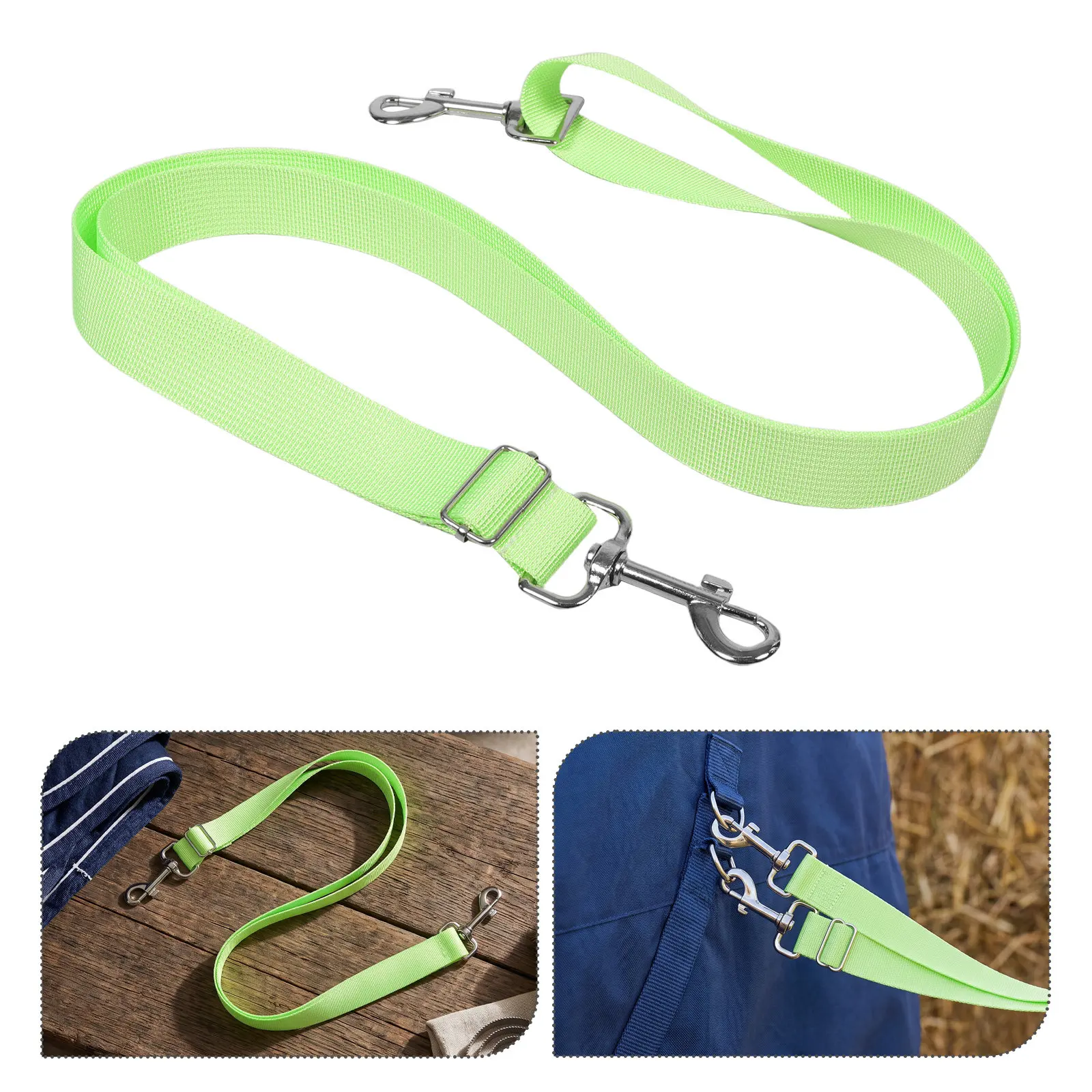 2Pcs Horse Blanket Leg Straps Adjustable Elastic Replacement Stretch Adjustable Horse Rug Leg Straps Replacement Stable