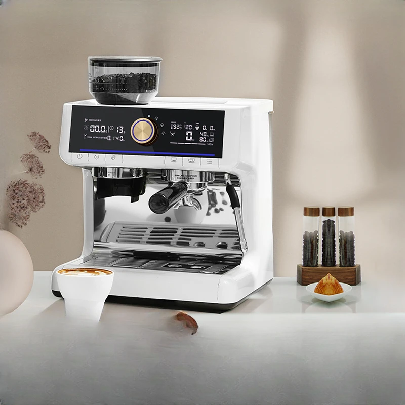 

Thin tube catfish coffee machine Italian fully semi-automatic all-in-one machine coffee machine for household small bean