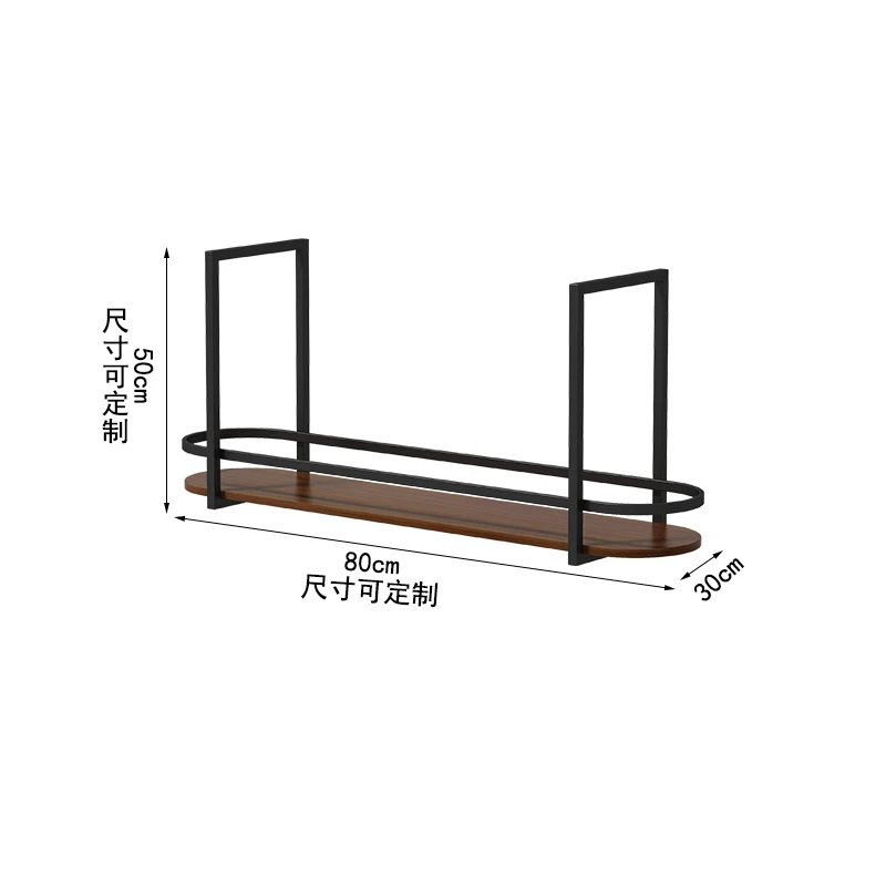 

Wrought Iron Hanger Industrial Air Wine Rack Bar Ceiling Shelf Bar Corner Hanging Glass Rack Upside Down Arc Wine Rack