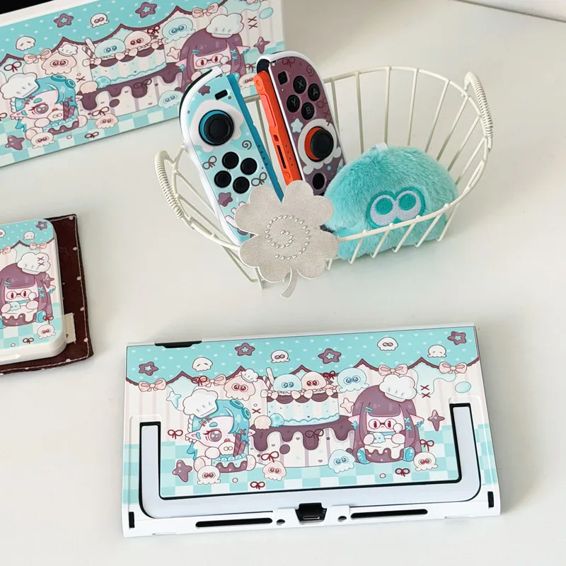 

Cute Switch2 Protective Shell Thin And Clever Girl Cartoon Custom Switcholed Ns Lite Protective Shell Anime Game Peripheral