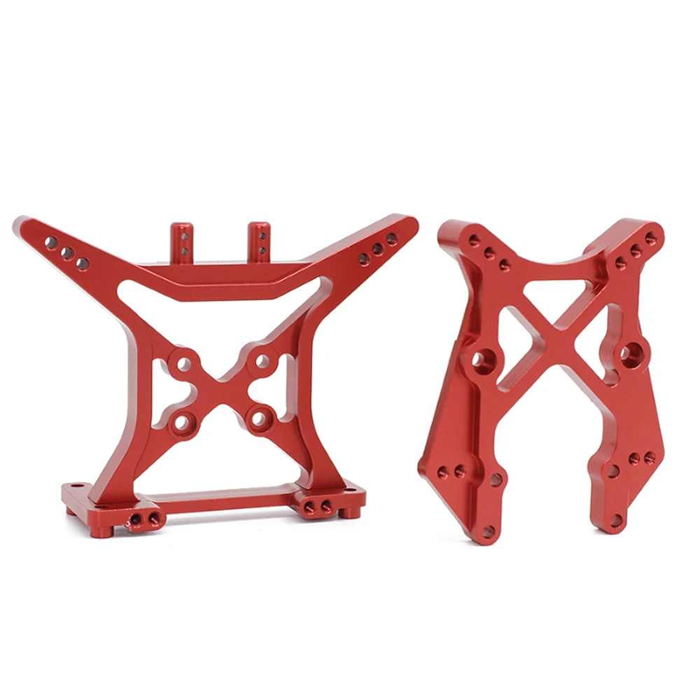 2Pcs Front and Rear Shock Tower for 1/10 ECX 2WD Series Ruckus Torment Axe Brutus Circuit AMP RC Car Upgrade Parts,1