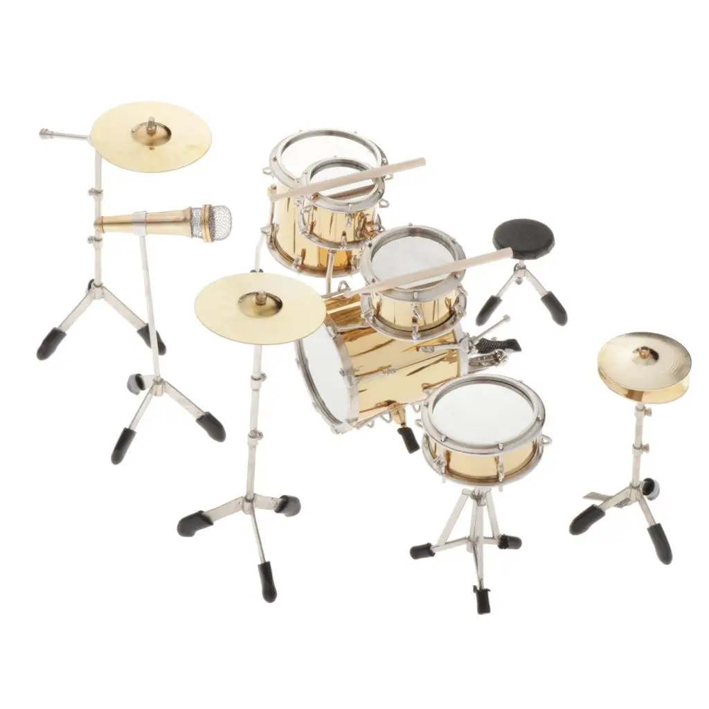 

Миниатюрный барабан в масштабе 1:6, 9 шт./компл., музыкальный инструмент для кукол