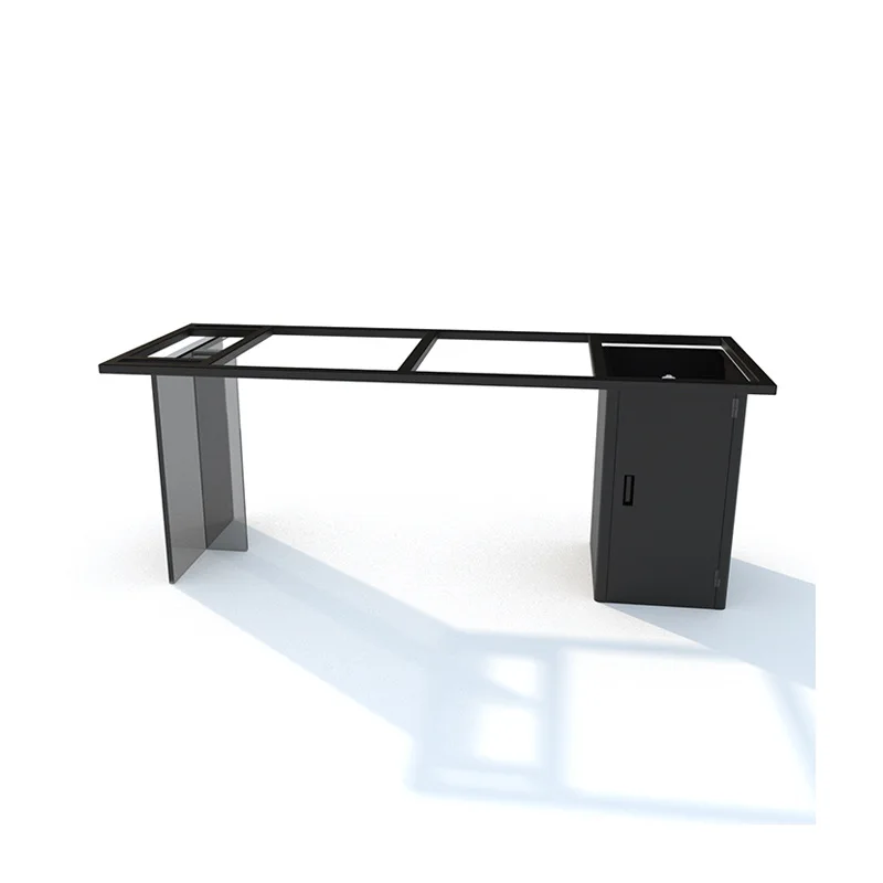 

Light luxury large board tea table foot bracket, stainless steel table leg bracket