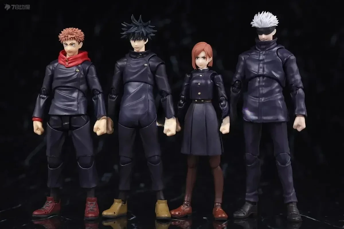 

Bandai Original S.H.Figuarts SHF Jujutsu Kaisen 0 Театр Fushiguro Megumi Itadori Yuji Nobara Geto Suguru Фигурка Игрушка