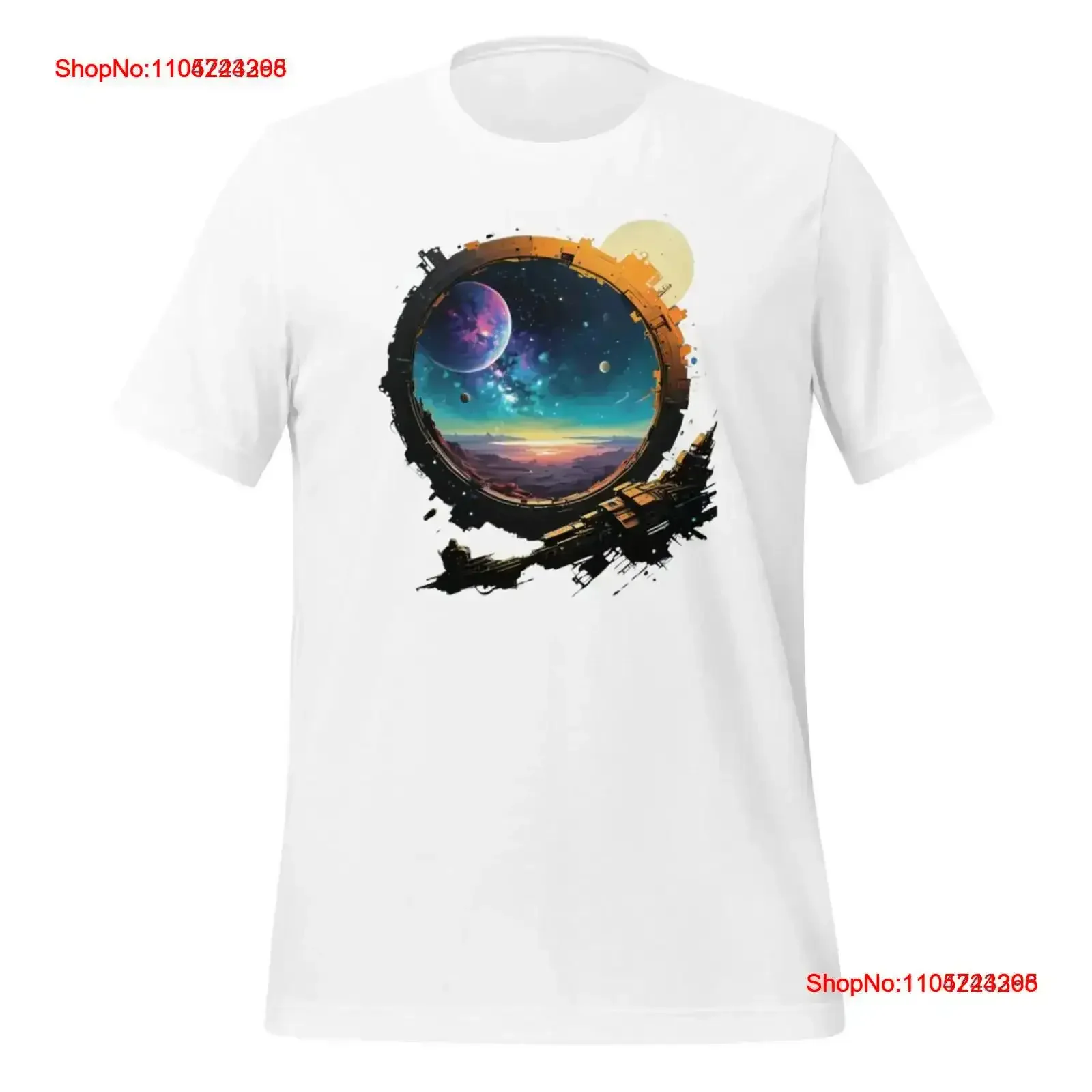 Mens Galaxy T Shirt Carina Nebula Men's Cool Outer Space vintage Washed Stretched streetwear Soft Comfortable homme vintage