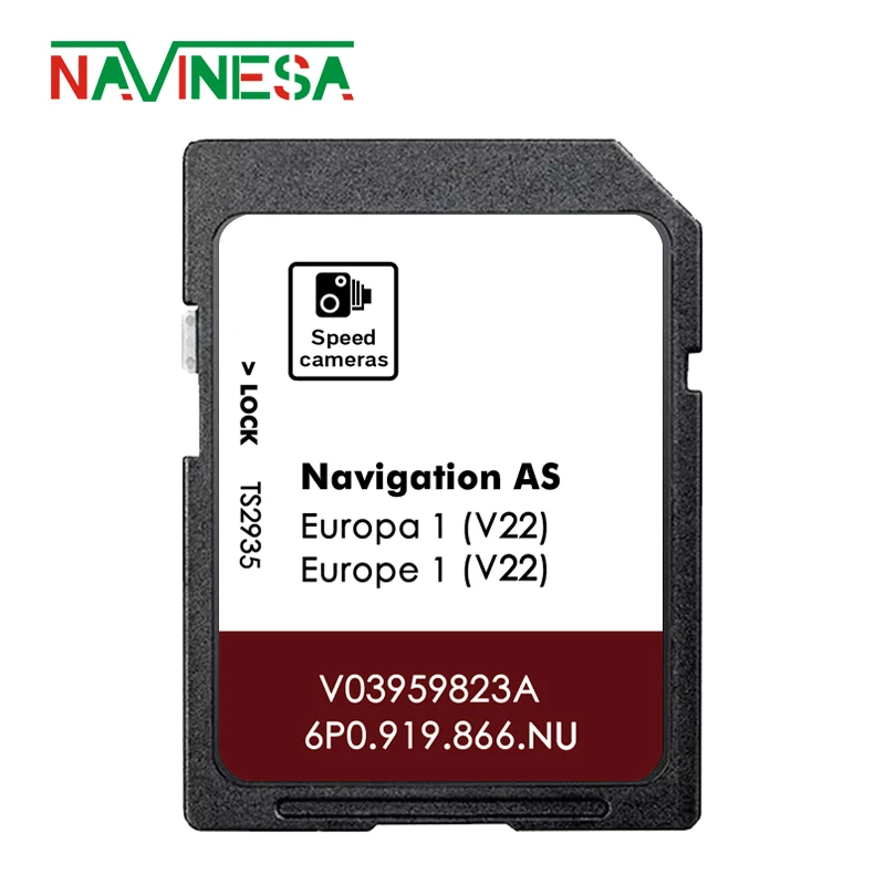 

32GB EU map SD Card Discover Media Sat Nav for Seat Alhambra/Arona/Ateca/Ibiza/Leon/Toledo Navi System 2015-2021 MIB2 Sat Nav