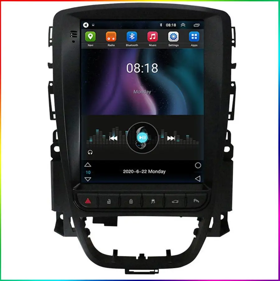 

9.7'' For Android 10.1 Quad-core 1GB+16GB Car Stereo Radio GPS Navigation WIFI Mirror Link FM RDS For Opel Astra 2010-2014