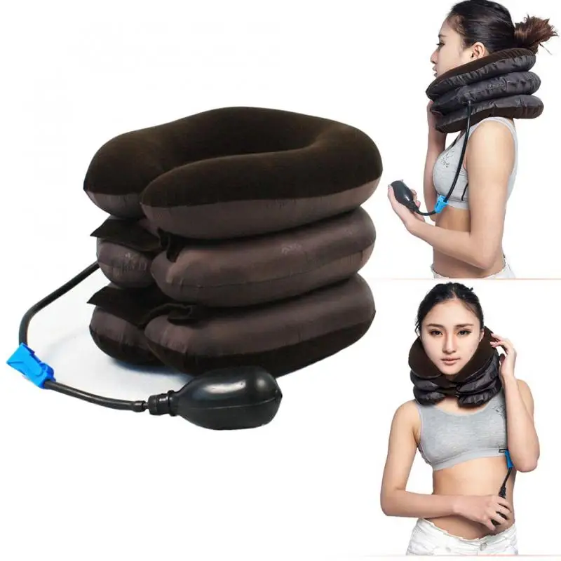 Neck Collar Ergonomic Comfortable Effective Portable Durable Adjustable Neck Stretcher For Pain Relief Neck Stretcher