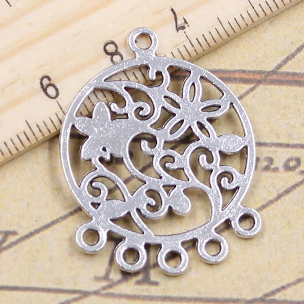 15pcs Charms Native Indian Dream Catcher 35x26mm Tibetan Silver Color Jewelry Antique Pendants DIY Craft Handmade Making