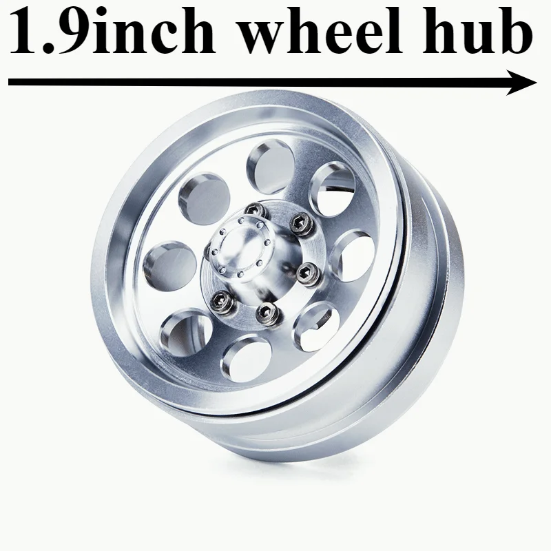 

D1RC 1.9-inch metal climbing car simulation wheel hub for 1/10 RC Crawler Car AXIAL TRX4 scx10 RC4WD D90 D110 VS4 JIMNY Cherokee