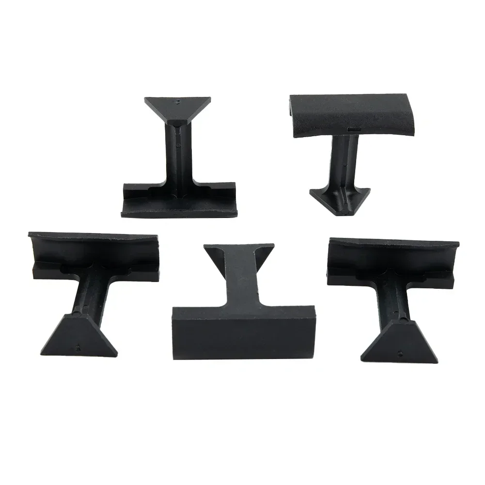 10Pcs Water Drainage Clips Solar Panel PV Modules Cleaning 30mm 35mm 40mm PA66 Outdoor Electrical Equipment Accessories Black