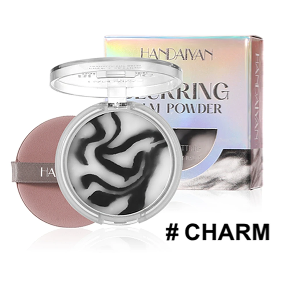 Polvo corrector mate sin parar, contorno tridimensional, ligero, Natural, resistente al agua, control de aceite