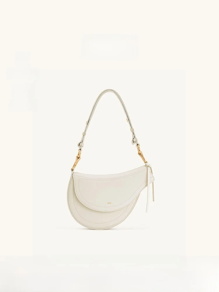 

JW PEI Alie New Simple Faion Saddle Bag Underarm Single oulder Handheld Women's Autumn Winter Handbag