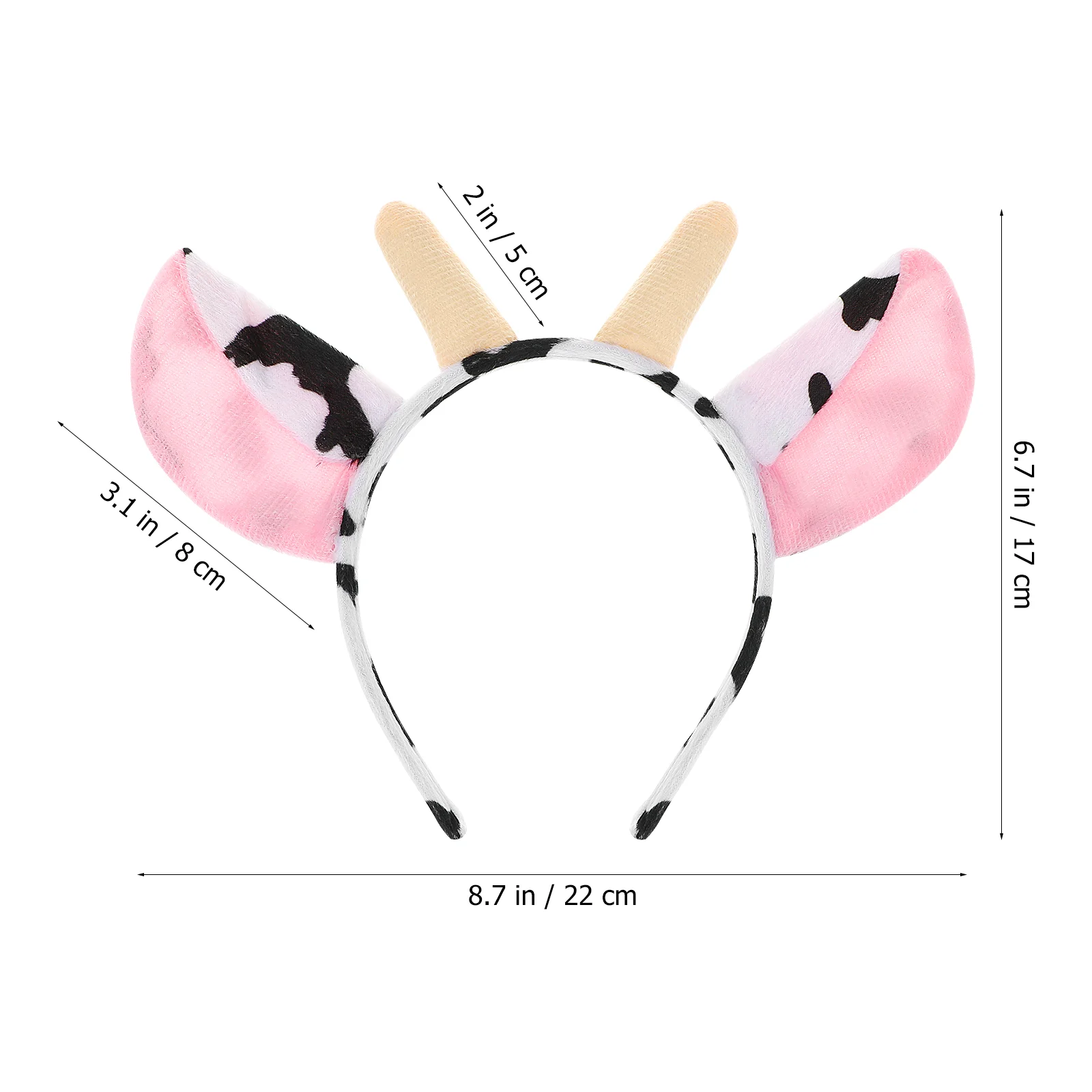 6 Pcs Animal Headband Hair Decors Lovely Wear Photo Props Kids Clothes Makeup Costume Girls Hoops for Miss Accessories